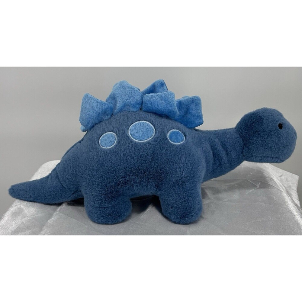 Cuddle & Calm 16” Blue Weighted Huggable Plush Stegosaurus Dinosaur 2.5lb